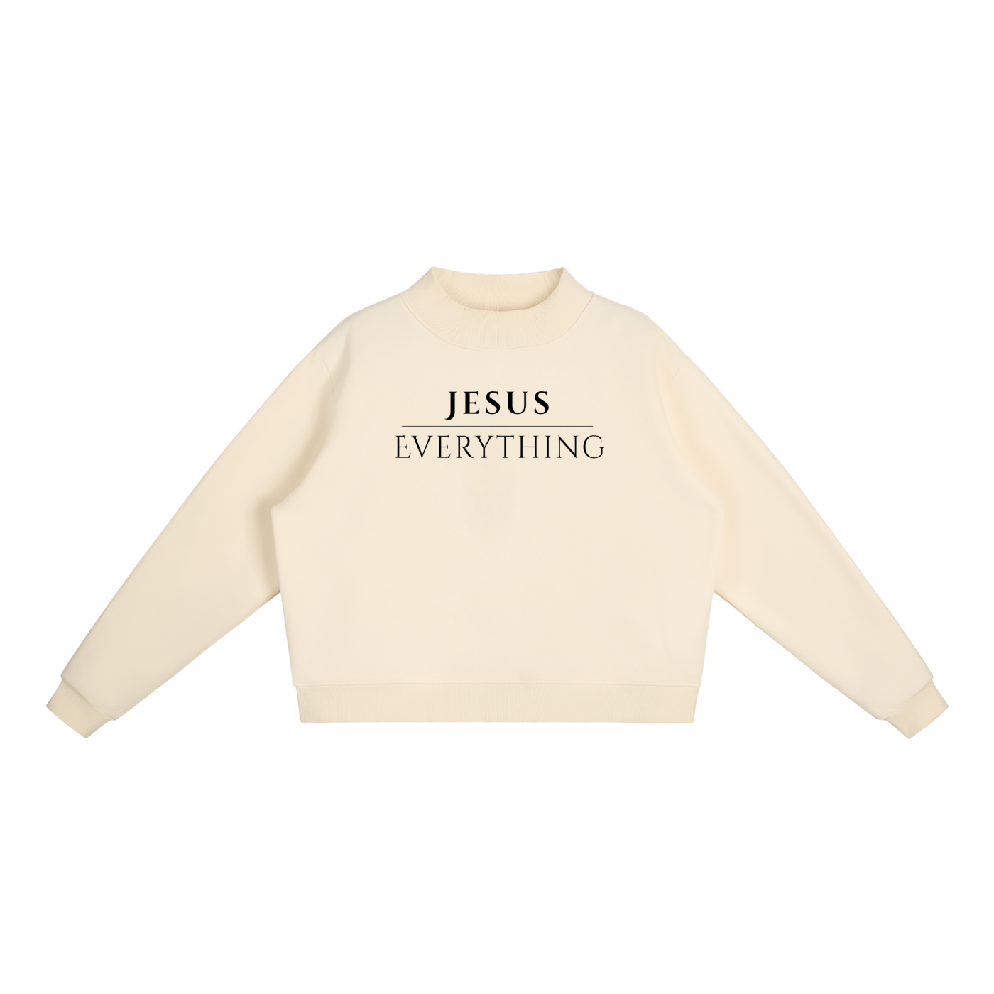 Jesus Over Everything Crew Neck Sweatshirt