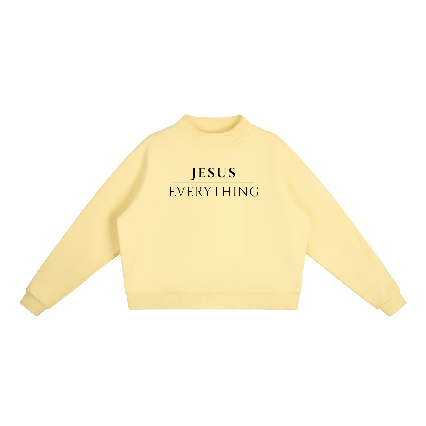 Jesus Over Everything Crew Neck Sweatshirt