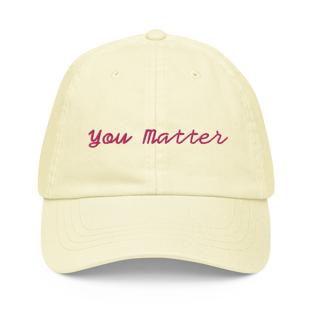 You matter Pastel baseball hat