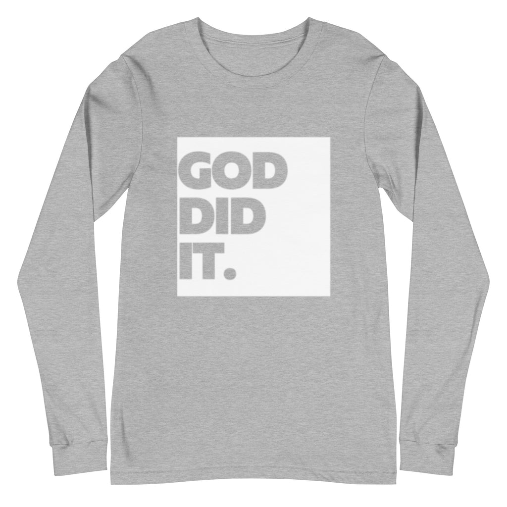 God did it Long Sleeve Tee