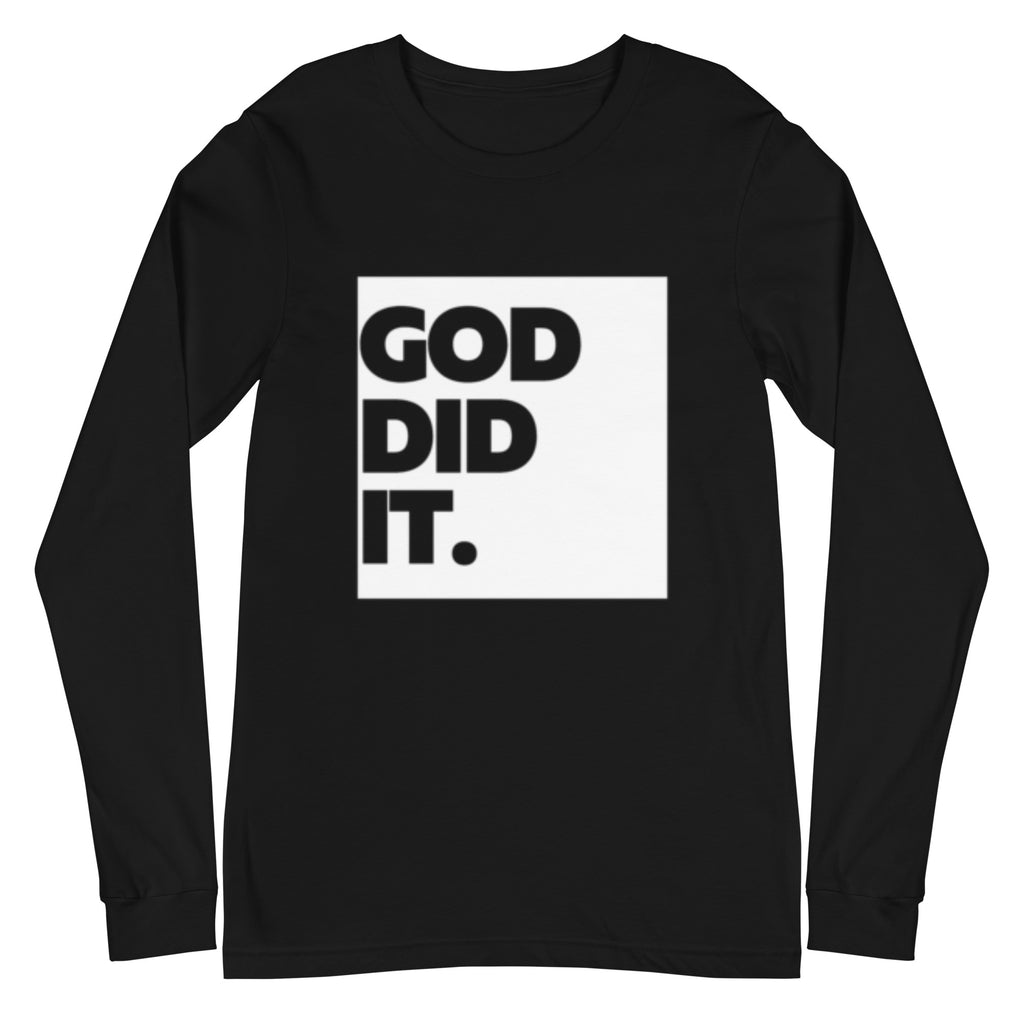 God did it Long Sleeve Tee