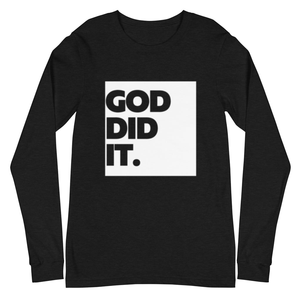 God did it Long Sleeve Tee
