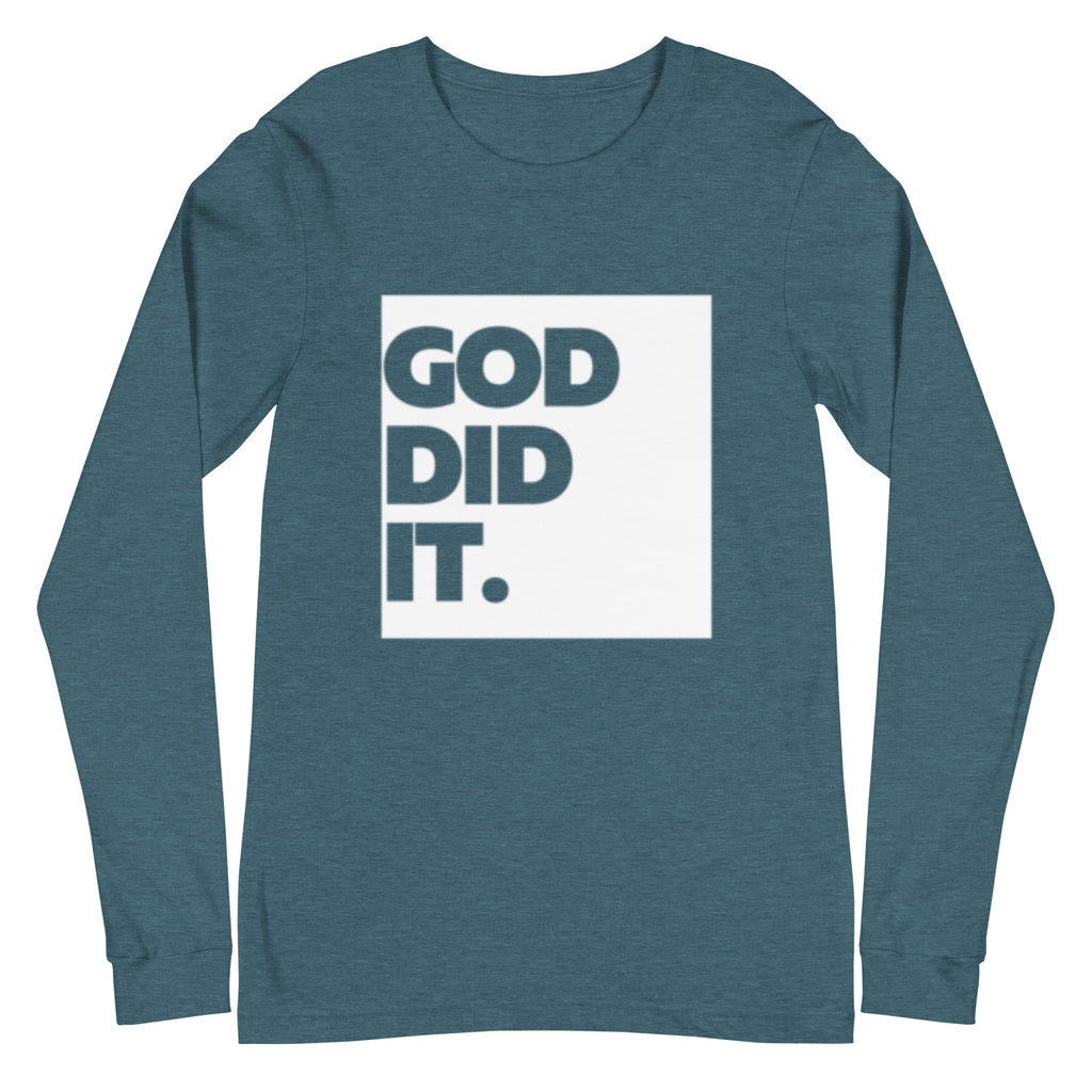 God did it Long Sleeve Tee