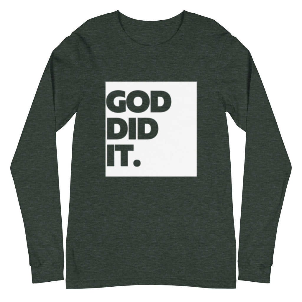 God did it Long Sleeve Tee
