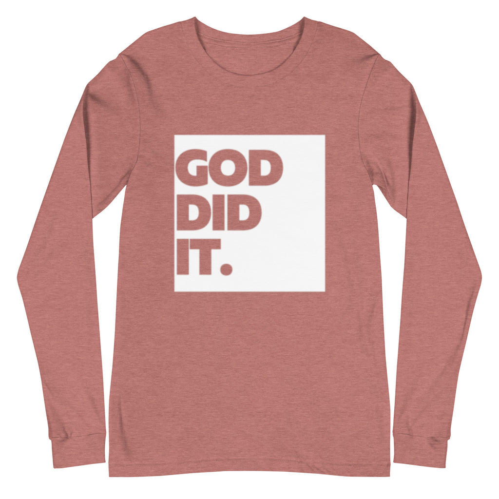 God did it Long Sleeve Tee
