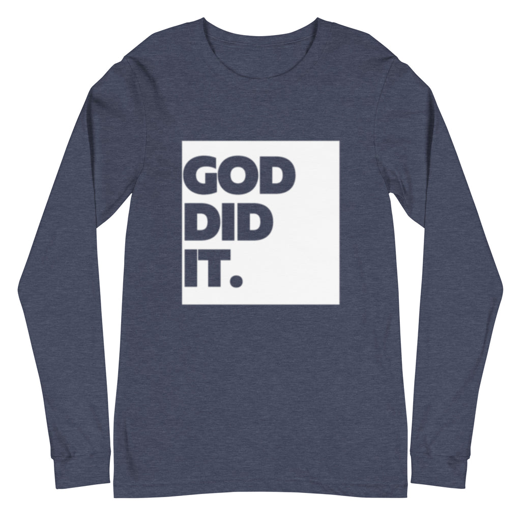 God did it Long Sleeve Tee