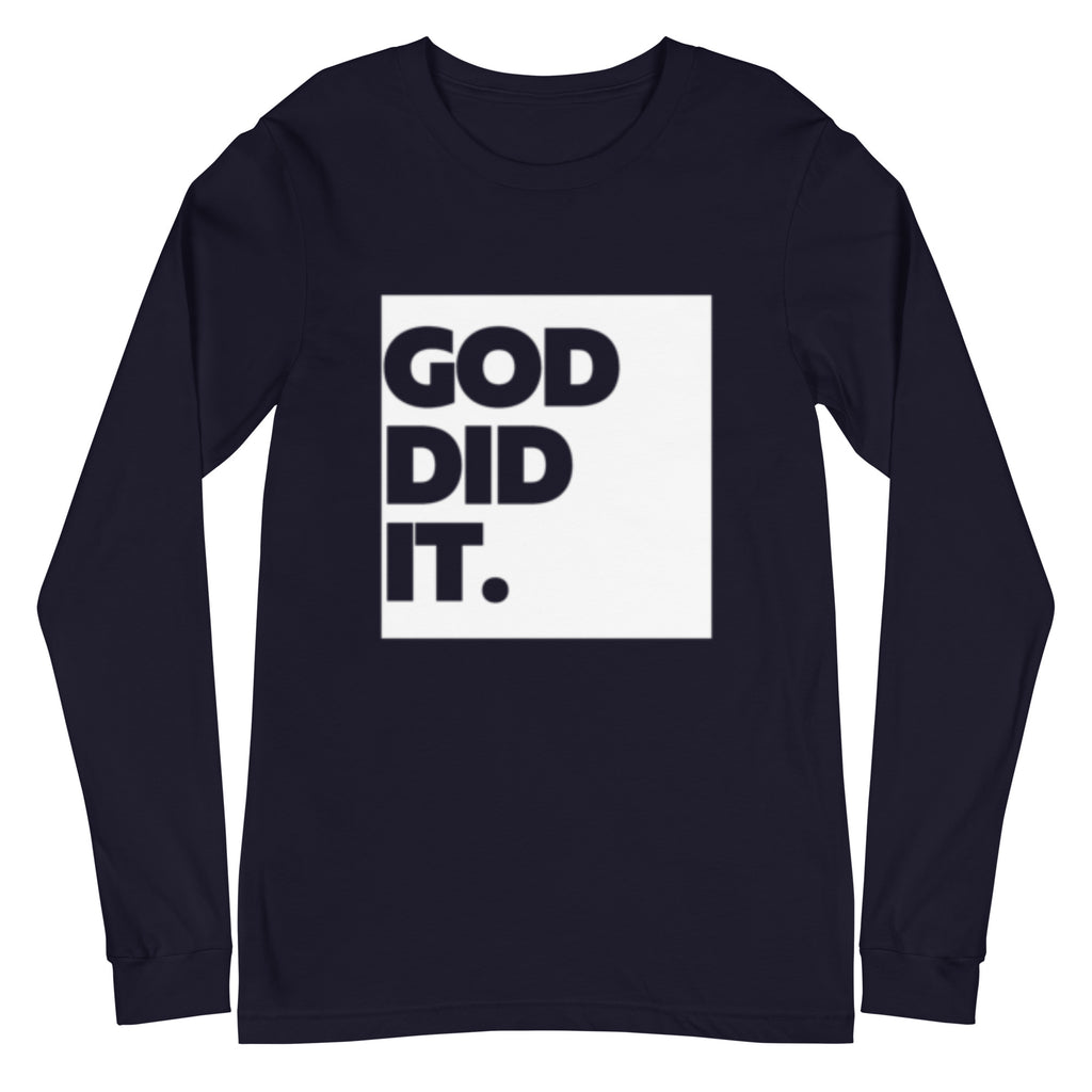 God did it Long Sleeve Tee
