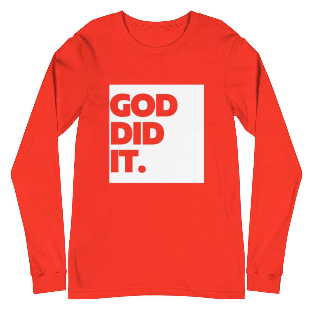 God did it Long Sleeve Tee