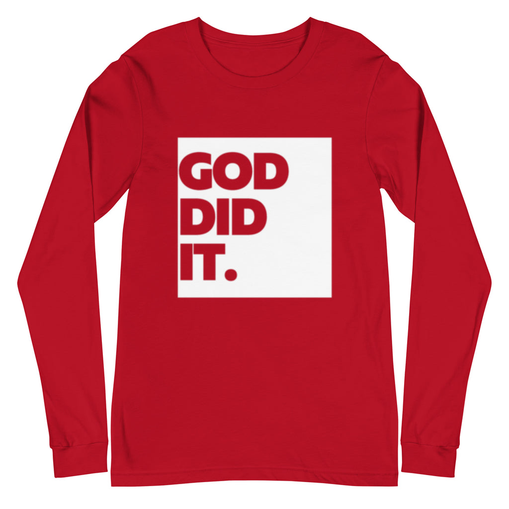 God did it Long Sleeve Tee