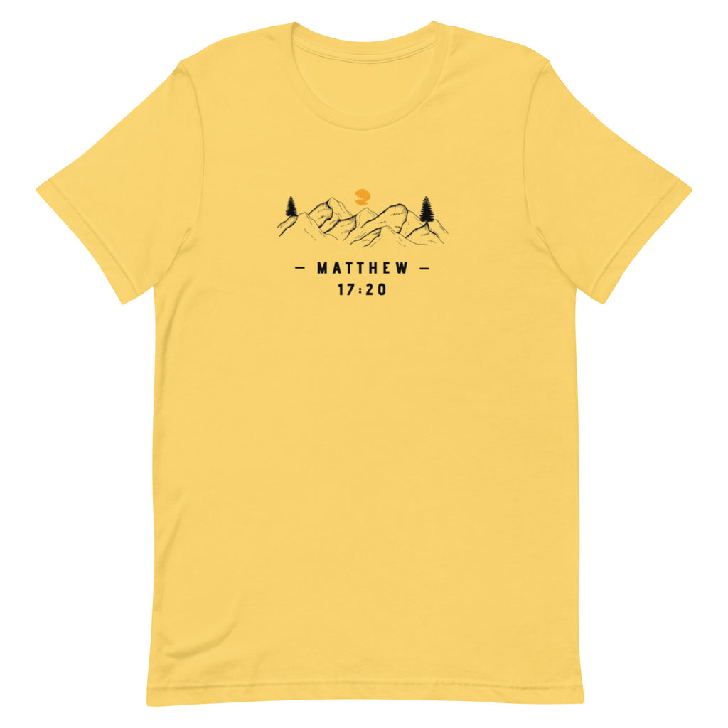 Matthew 17:20 Unisex t-shirt